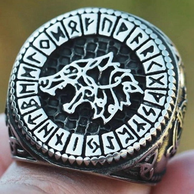 Vikinški prstan Volk Fenrir