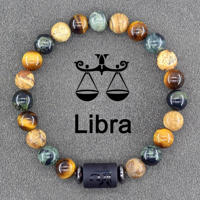Zodiac Sign Bracelet 12 Constellations Libra