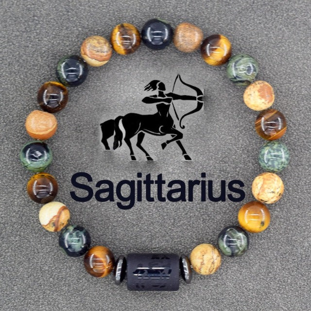 Zodiac Sign Bracelet 12 Constellations Sagittarius