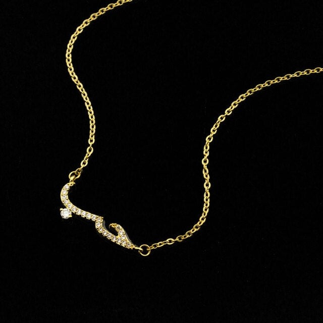 Islamic Necklace for Muslim Arab Women Gold